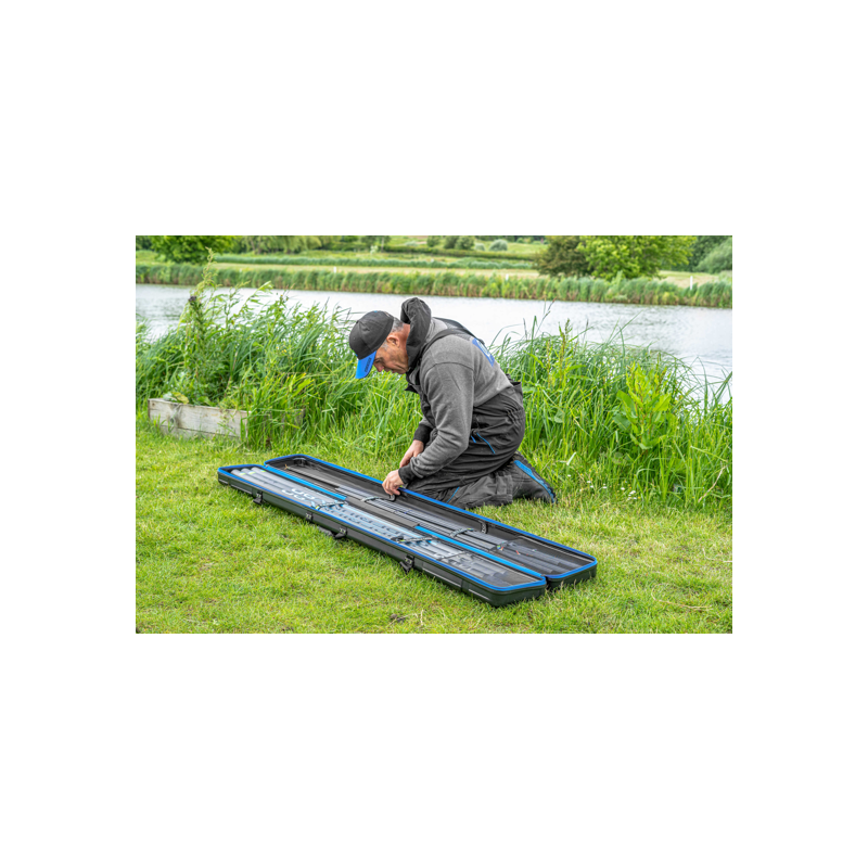 PRESTON hardcase pole safe xl da pesca con roubaisienne